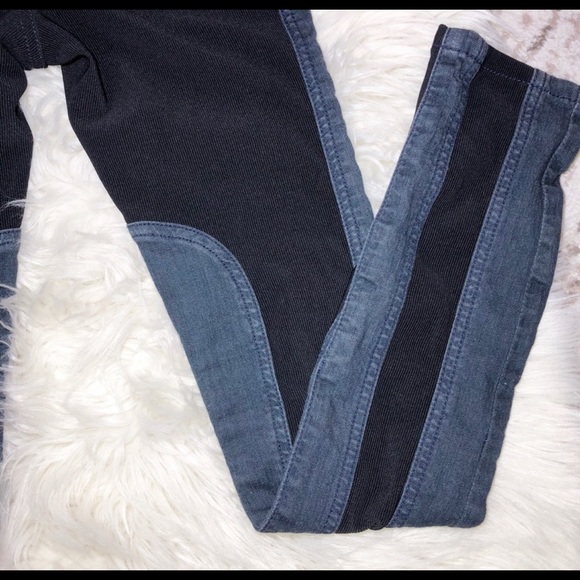 BCBGMaxAzria jackson stretch color block denim leggings size XS - Picture 6 of 8